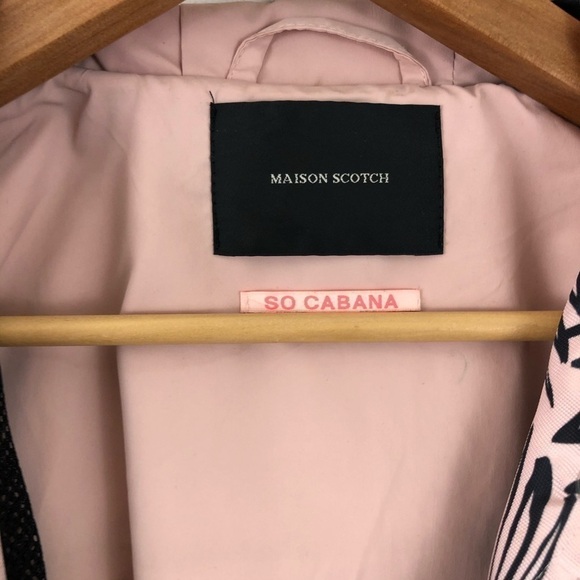 Maison Scotch Tropical Neoprene Hooded Jacket XS - Picture 7 of 14